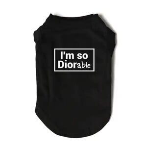 Dog Pet/Puppy LARGE Designer Inspired T-Shirt Vest‎ Apparel Costumes Clothing